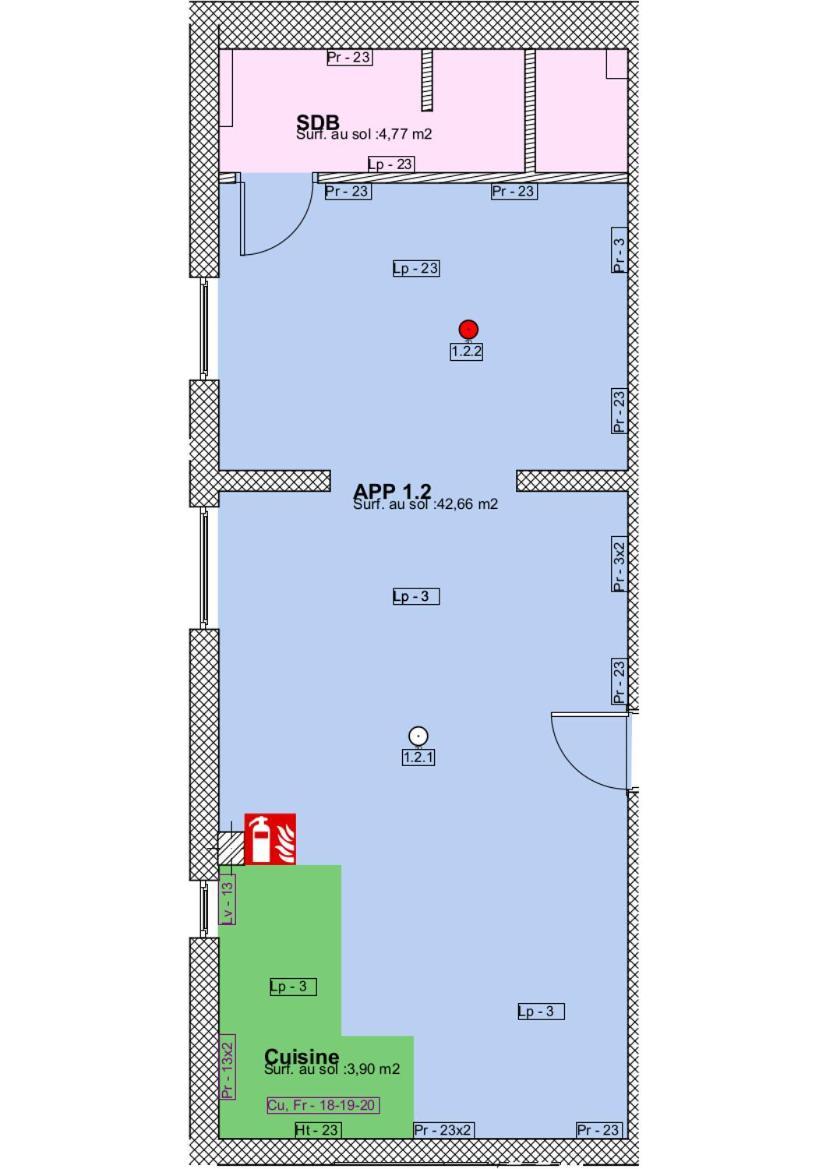 Apartamento La Diligence Arsdorf Habitación foto