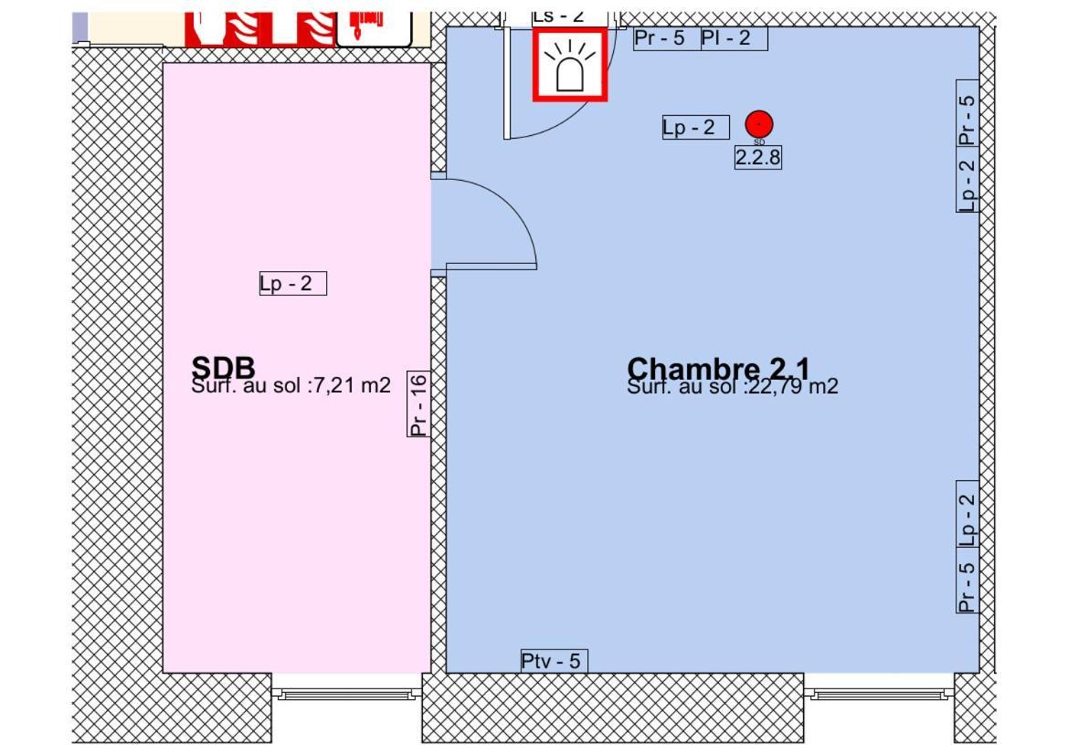 Apartamento La Diligence Arsdorf Habitación foto